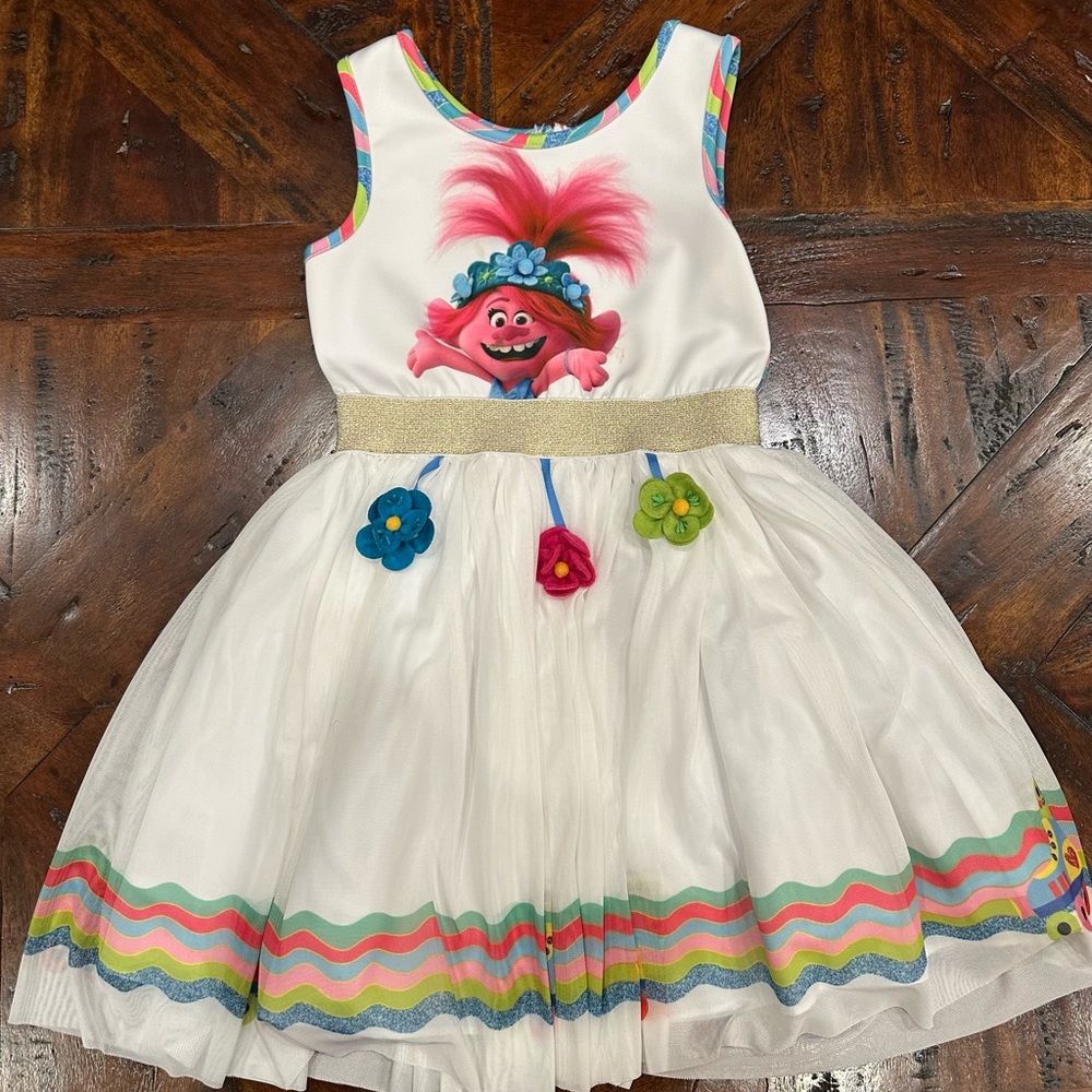 Pippa & Julie x Dreamworks Trolls World Tour Poppy Tulle Dress